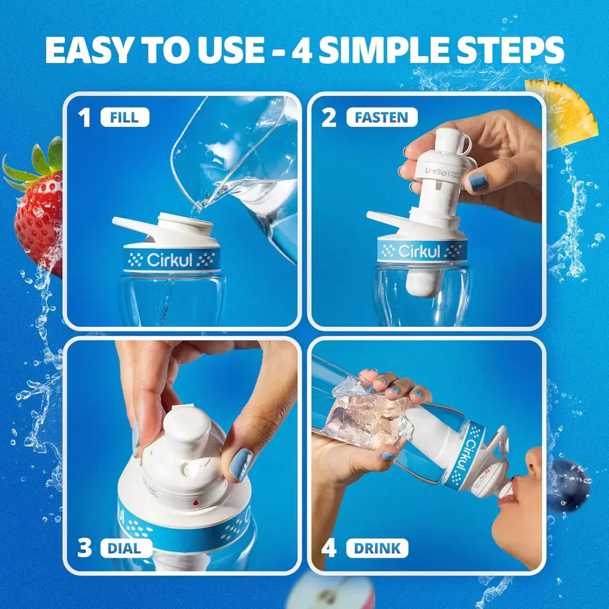 22oz. Plastic Bottle Starter Kit - Gift Ready